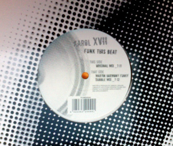 Karol XVII - Funk This Beat