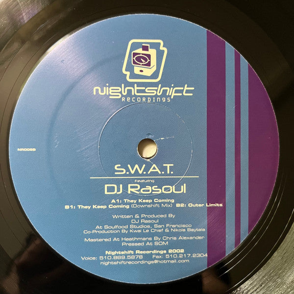 S.W.A.T. Featuring DJ Rasoul - They Keep Coming