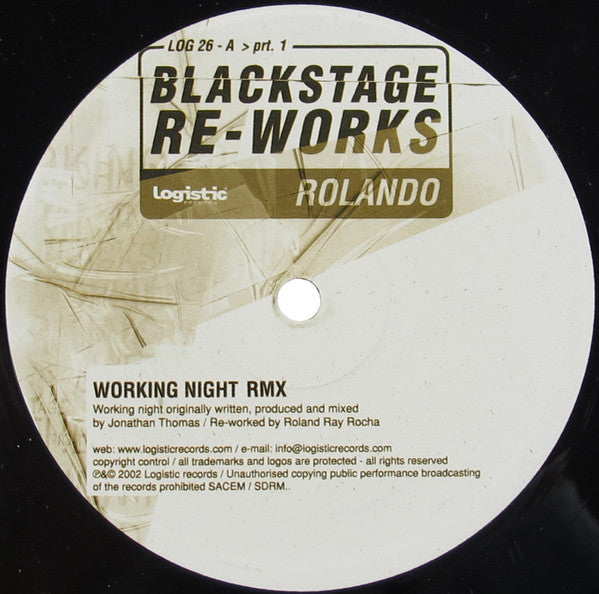 John Thomas & Cabanne - Blackstage Re-Works Prt. 1
