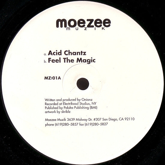 Onionz - Acid Chantz / Feel The Magic